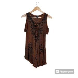 Riviera Cold Shoulder Blouse